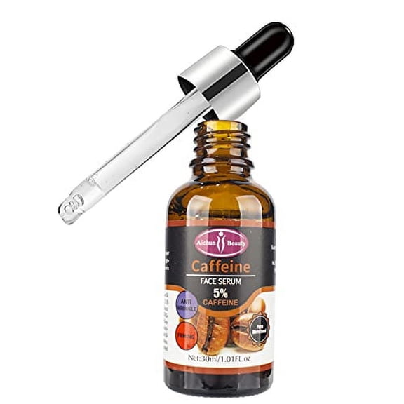 Aichun Beauty 5% Caffeine Face Serum Moisturizing Anti-Wrinkle Firming Facial Re