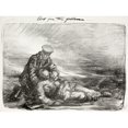 thumbnail image 1 of Aid For The Fallen. A Soldier Helps A Wounded Comrade. After And Illustration By, 1 of 3