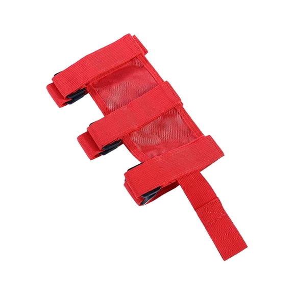 FONDOTIN Fire Extinguishers Strap Red 1Pcs