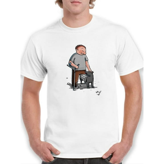 Aid Pets T-Shirt Men -Muzaffar Yulchiboev Designs, Male 3X-Large