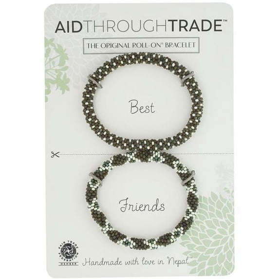 Roll-On Friendship Bracelets Glamping Aid Through Trade