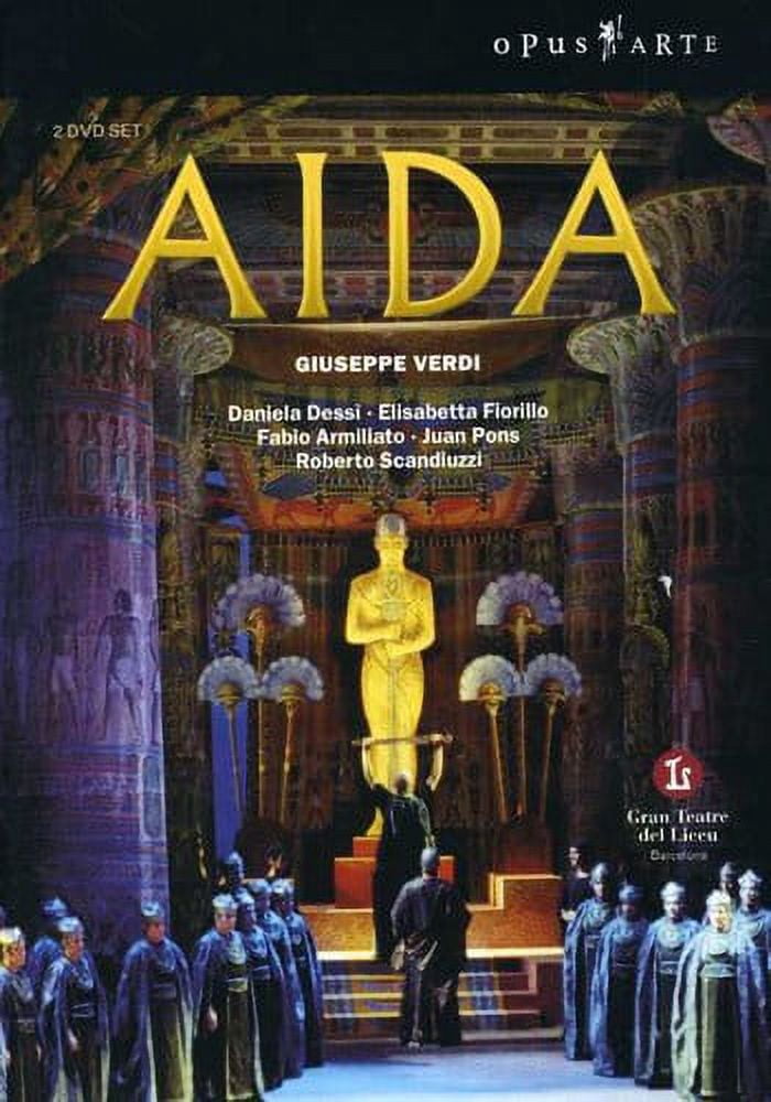 VERDI - AIDA [DVD] [2004] [1 DISC] [MULTILINGUAL] [REGION 0] - Walmart.com