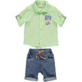thumbnail image 1 of Aidan 2-Piece Shirt & Shorts Set, 1 of 6