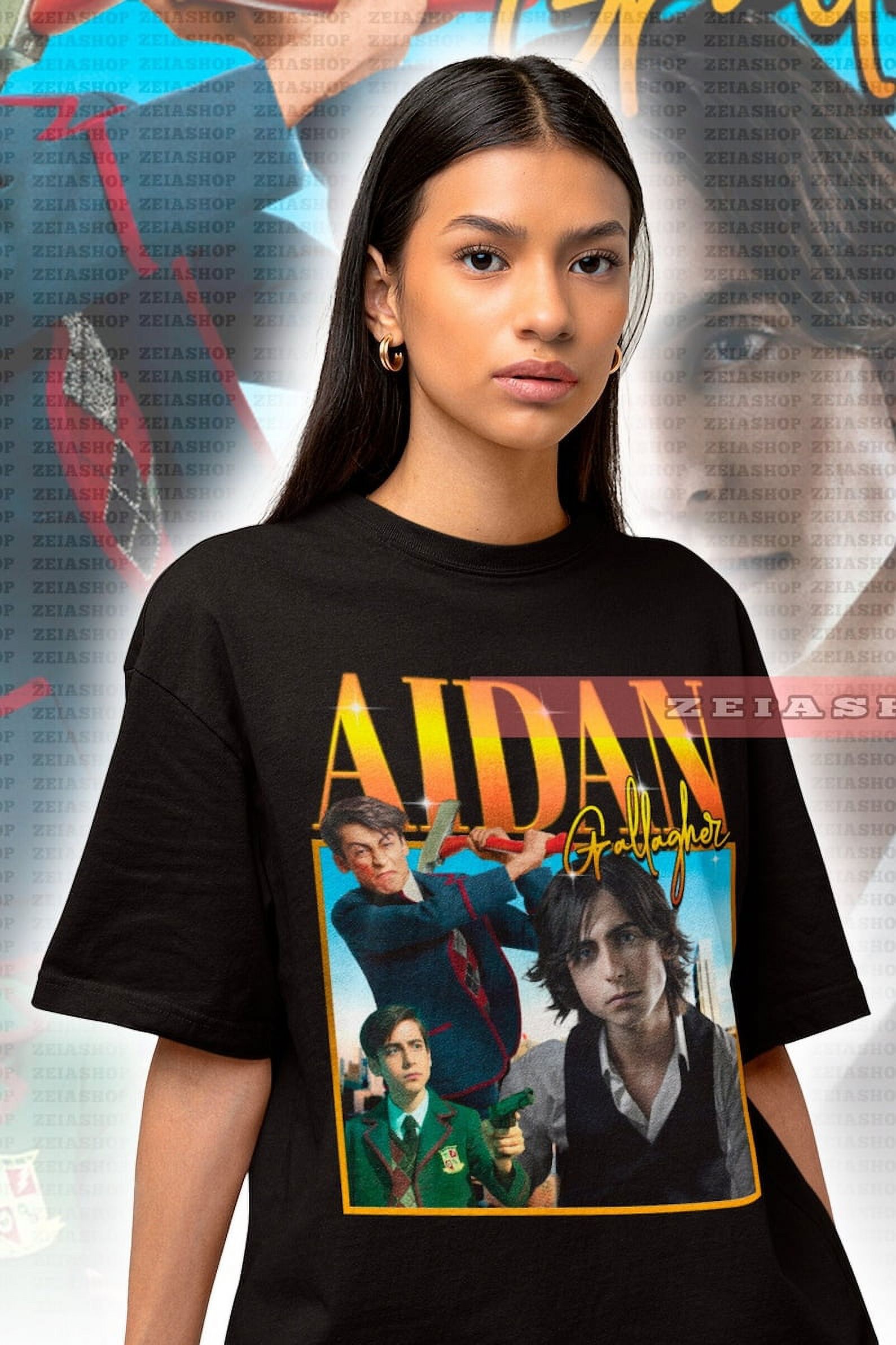 Aidan Gallagher Retro 90s Shirt, Aidan Gallagher Sweatshirt, Aidan 