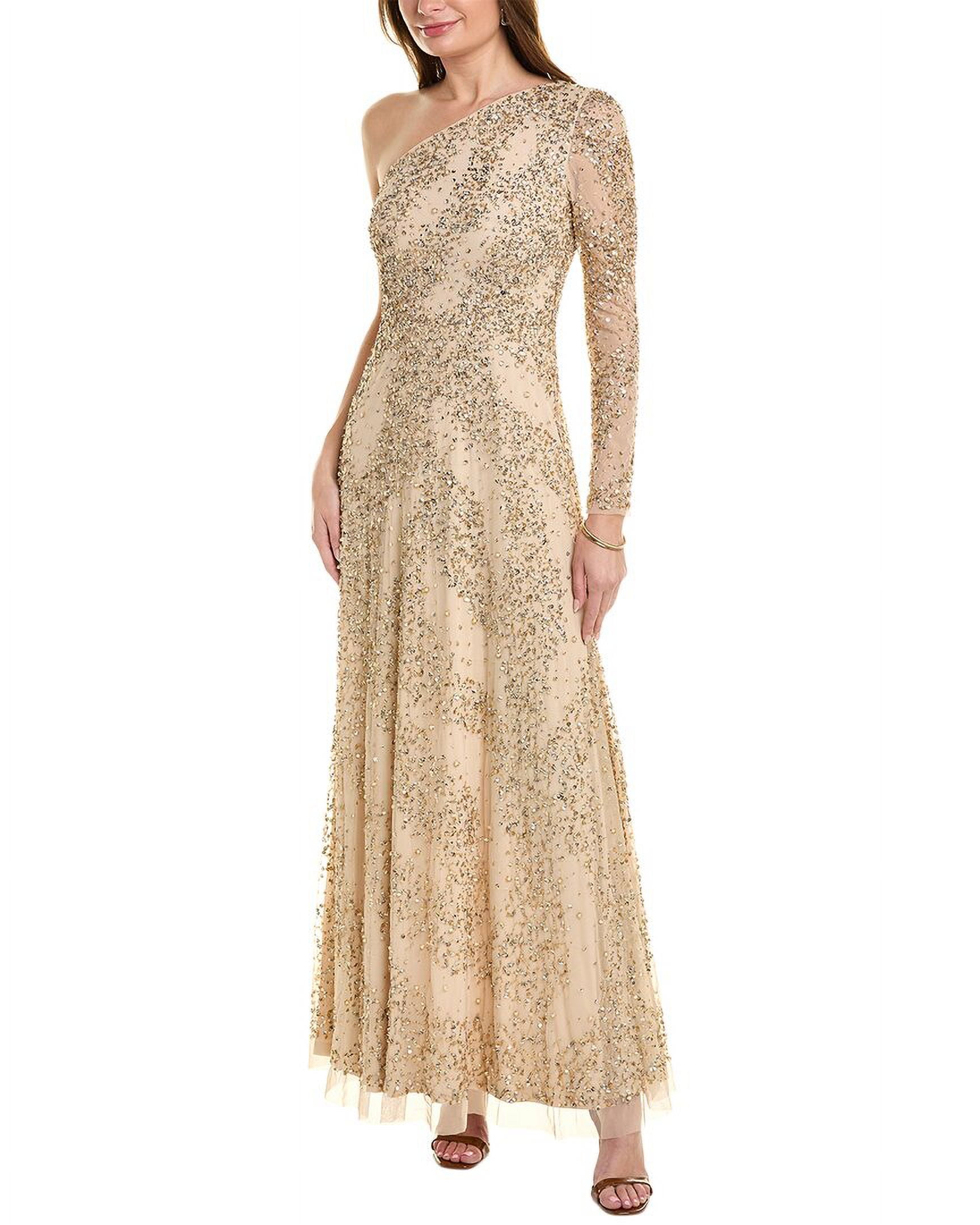 green emerald velvet dress Amazon.com: Aidan Mattox by Adrianna Papell Women's Off The Shoulder Gown,  Gold, 2 : Clothing, Shoes & Jewelry main image 0