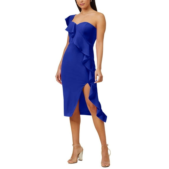 Aidan Mattox womens Knit Crepe Cocktail Dress, 10