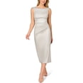 thumbnail image 1 of Aidan Mattox womens  Midi Dress, 10, Blue, 1 of 3