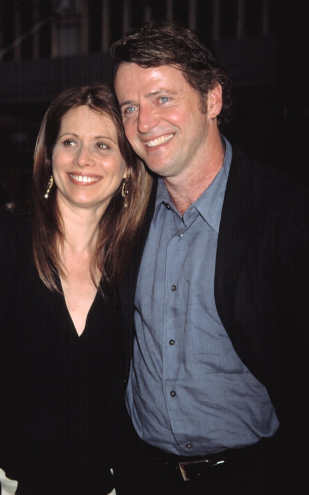 Aidan Quinn And Wife Elizabeth Bracco At Premiere Of Minority Group, Ny  6172002, By Cj Contino Celebrity (16 x 20)