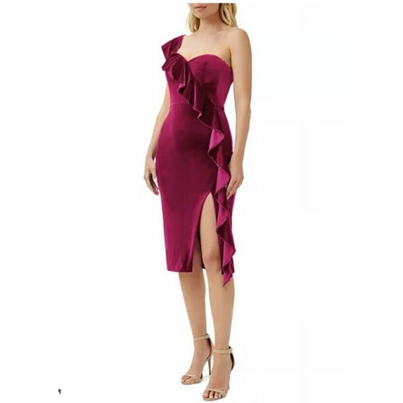 Aidan by Aidan Mattox Women's Cocktail and Party Dress B4HP (Regular,14,Magenta)