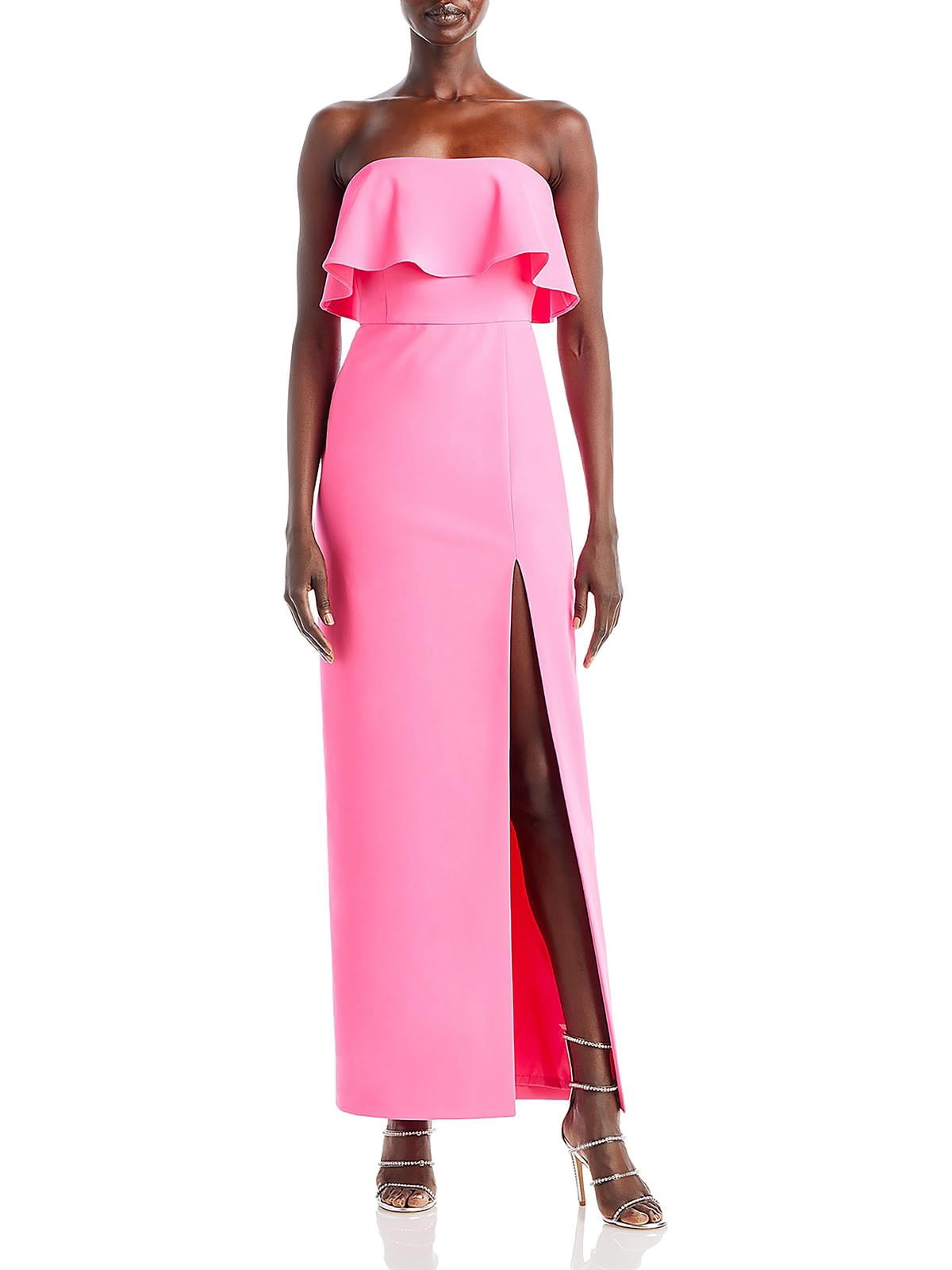 aidan mattox evening dresses Aidan Mattox Illusion Neck Long A-Line Gown