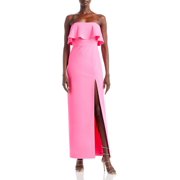 Aidan by Aidan Mattox Womens Drapey Long Evening Dress