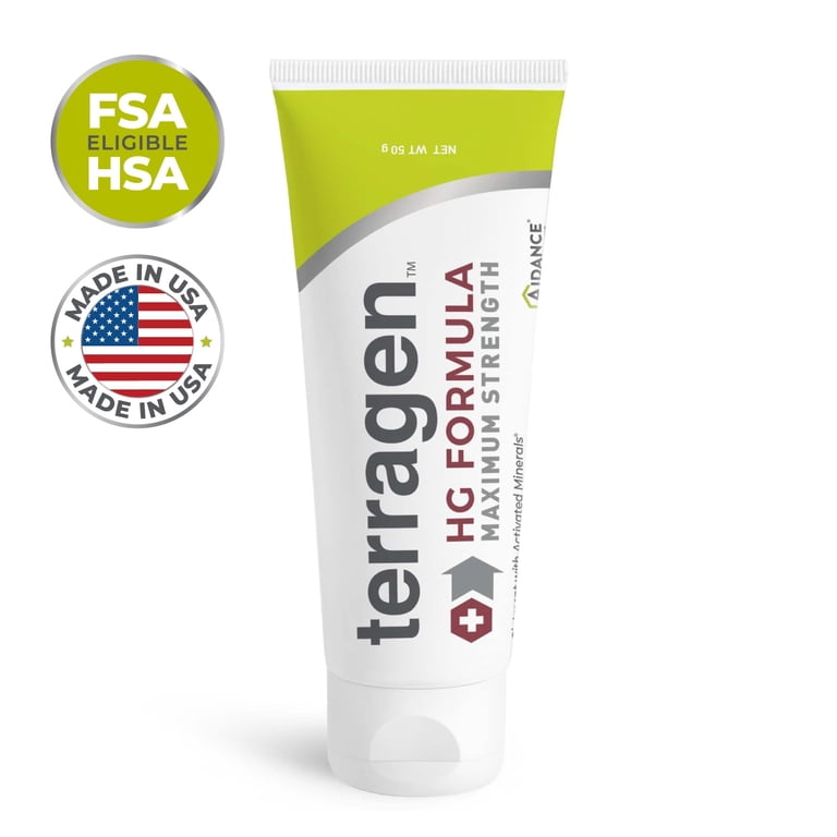 Terragen HG Genital Herpes Cream MAX with Natural Ingredients for Relief of  Herpes Outbreak & Sores (50gm)