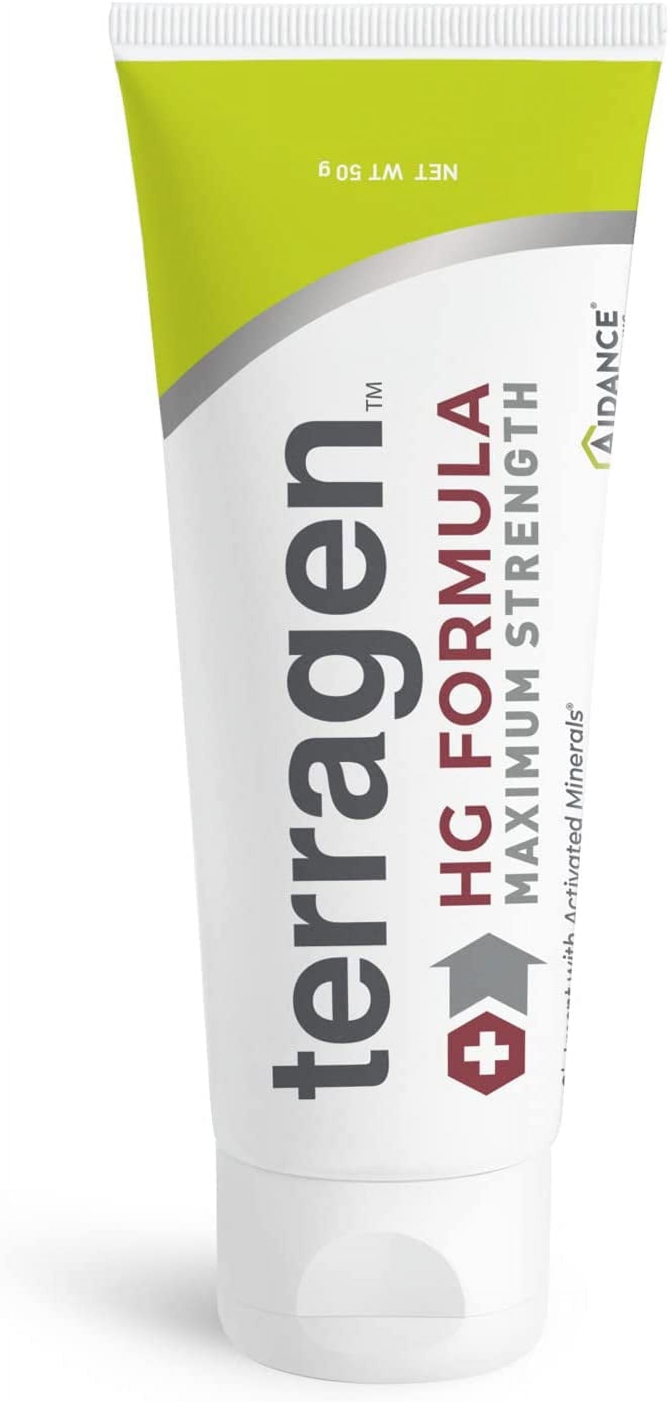 Aidance Terragen HG Formula Max Natural Gentle Cream for Skin Eruption Sufferers 50g