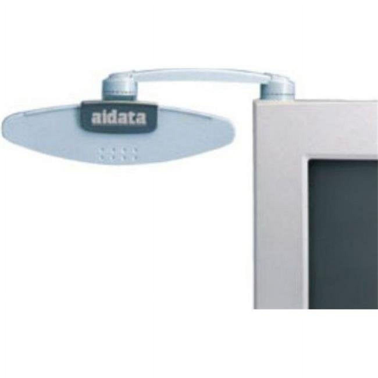 Aidata White Adjustable Monitor Copy Clip