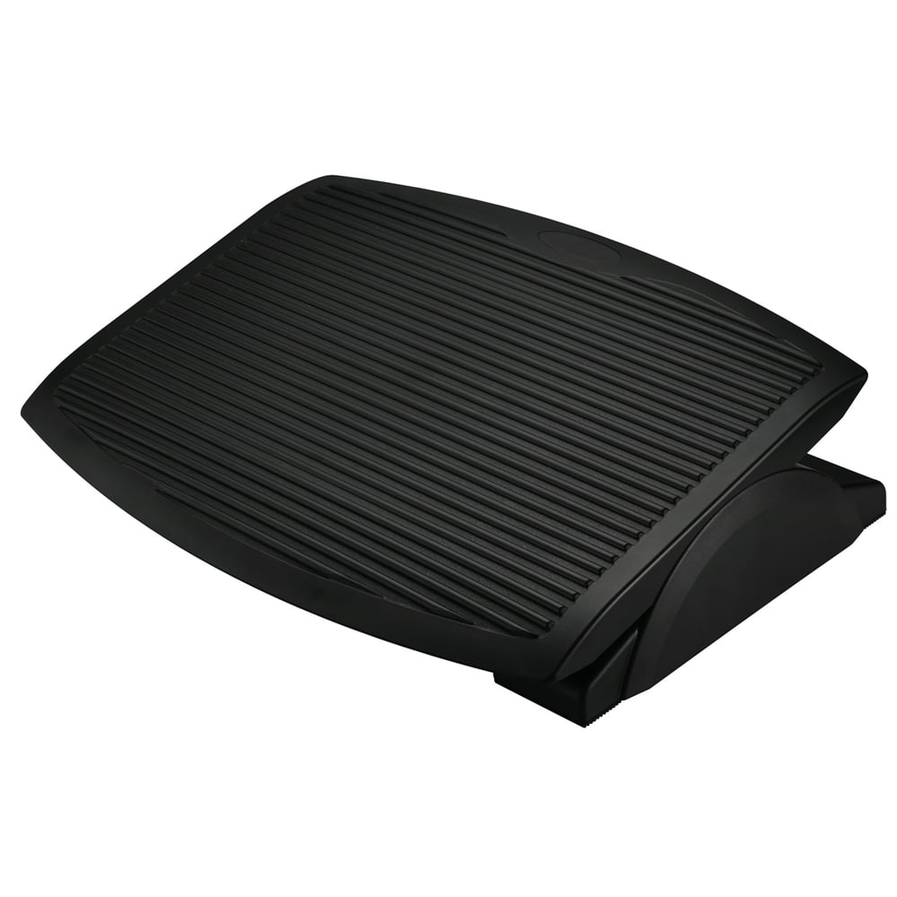 Ergo Plus Black Adjustable Plastic Footrest