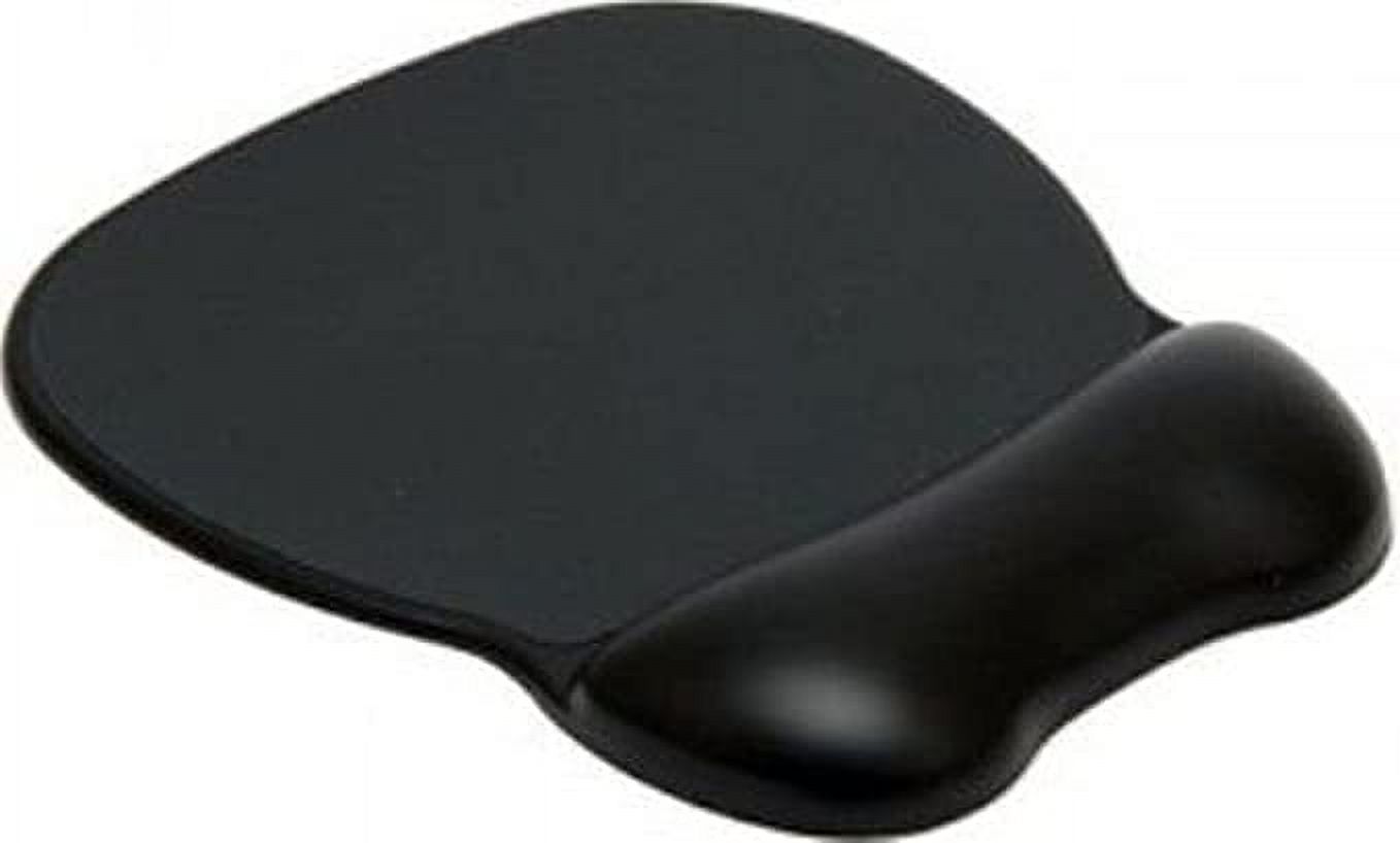 Aidata GL100M Soft Skin Gel Mouse Pad Wrist Rest, Black, Soft Skinlike