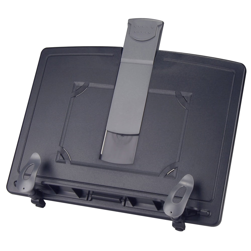 Black Adjustable Plastic Desktop Book and Copy Stand