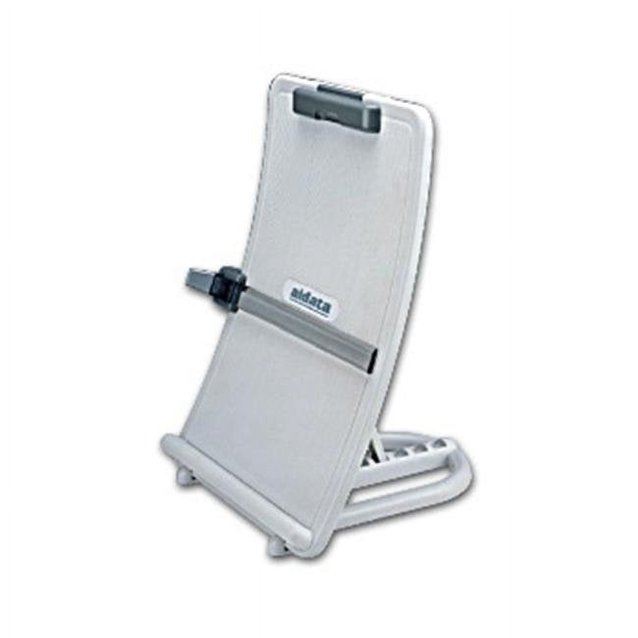 Adjustable Gray Plastic Desktop Document Holder