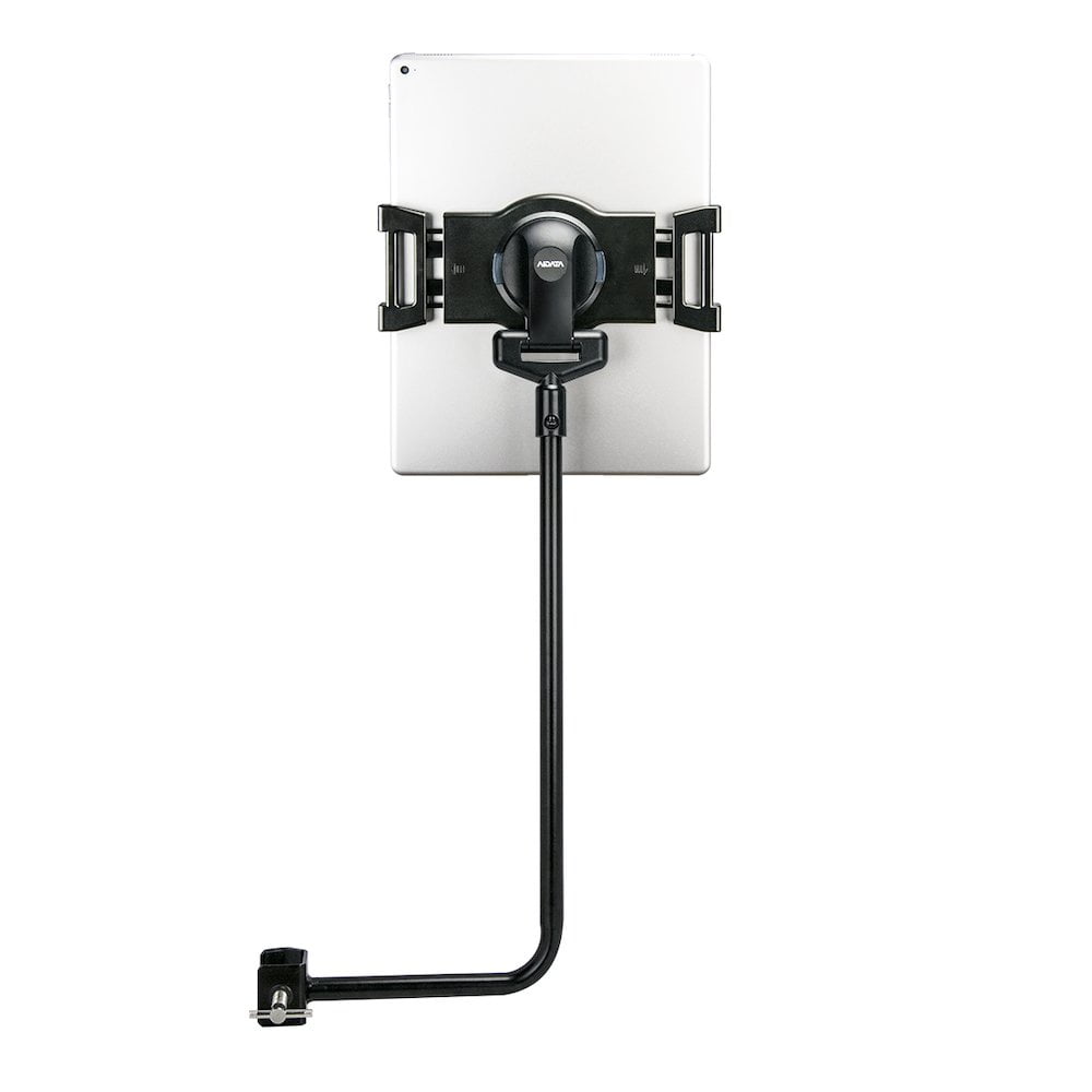 Black Adjustable Universal Tablet Mic Stand Mount XL