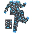 thumbnail image 1 of Aideaone 2-Piece Toddler Boys Pajamas Set Kids Pjs Long Sleeve Tees & Pants Printed Kids Sleepwear 2-6T, 1 of 6