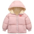 thumbnail image 1 of Aideaone Baby Winter Coat with Hooded Toddler Boys Girls Puffer Jackets for 12M-5T, 1 of 8