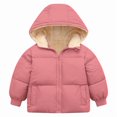 thumbnail image 1 of Aideaone Baby Winter Coat with Hooded Toddler Boys Girls Puffer Jackets for 12M-5T, 1 of 2