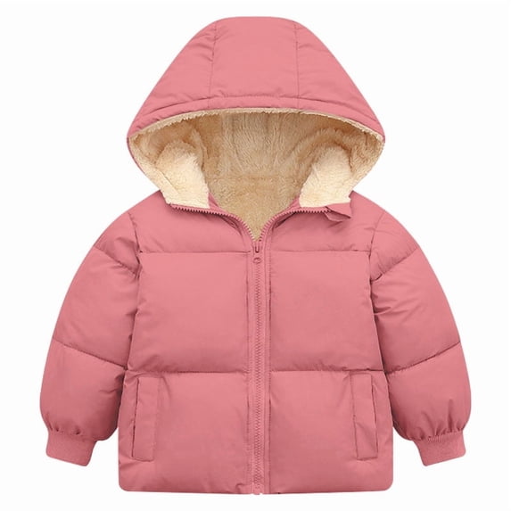 Aideaone Baby Winter Coat with Hooded Toddler Boys Girls Puffer Jackets for 12M-5T