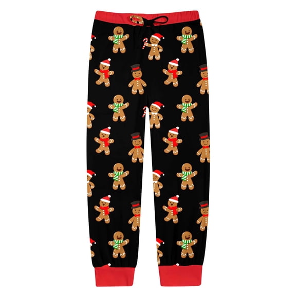 Aideaone Boys Christmas Pajama Pants Kids Long PJ Bottoms with Pockets 3D Print Sleepwear for Boys 7-16 Years