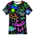 thumbnail image 1 of Aideaone Boys Girls T-Shirts 3D Graphic Shirts Kids Cool Short Sleeve Tees Size 4-14T, 1 of 8