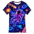 thumbnail image 1 of Aideaone Boys Girls T-Shirts 3D Graphic Shirts Kids Cool Short Sleeve Tees Size 4-14T, 1 of 7