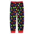 thumbnail image 1 of Aideaone Boys Halloween Pajama Pants Kids Long PJ Bottoms with Pockets 3D Print Sleepwear for Boys 7-16 Years, 1 of 2