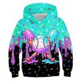 thumbnail image 1 of Aideaone Boys Hoodies 3D Graphic Sweatshirt Cool Lightweight Pullover Hoodie for Kids 6-16 Years, 1 of 7