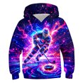 thumbnail image 1 of Aideaone Boys Hoodies 3D Graphic Sweatshirt Cool Lightweight Pullover Hoodie for Kids 6-16 Years, 1 of 1