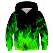 Boys Hoodies for Kids 3D Printed Hooded Sweatshirt with Pockets Long Sleeve Kids Pullover Tops 6-16 Years