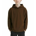 thumbnail image 1 of Aideaone Boys' Pullover Hoodies Long Sleeve Kids Hooded Sweatshirts Casual Solid Pullover Tops for Teen Boys 7-16Y, 1 of 7