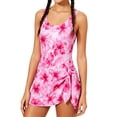 thumbnail image 1 of Aideaone Girl One Piece Swimdress Swimsuits Adjustable Straps Bathing Suit with kirt Tummy Control Swim Dresses Size 10-16, 1 of 6