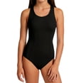 thumbnail image 1 of Aideaone Girls Athletic One Piece Swimsuits Racerback Modest Bathing Suit with Detachable Padded 9-16Y, 1 of 8