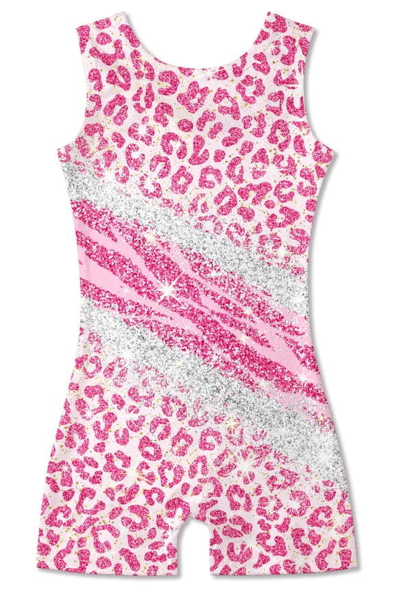 Girls Gymnastics Leotards Toddler Unitard Biketard Clothes Cute Kid Dance Outfit 2-10T