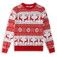 thumbnail image 1 of Aideaone Kids Ugly Christmas Sweater Boys Girls Xmas Holiday Party Pullover Tops 3-12 Years, 1 of 7