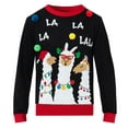thumbnail image 1 of Aideaone Kids Ugly Christmas Sweater Boys Girls Xmas Holiday Party Pullover Tops 3-12 Years, 1 of 8