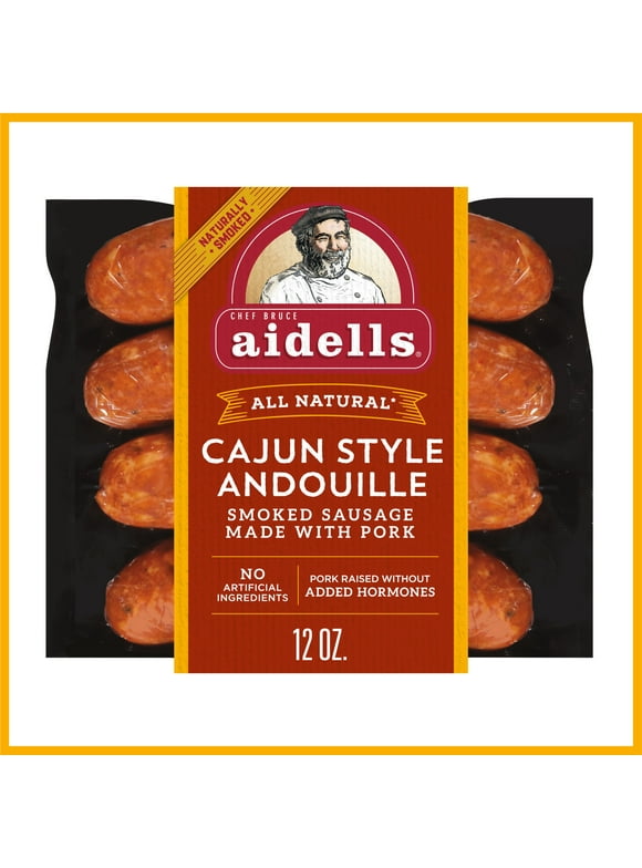 Andouille sausage in Sausages