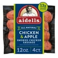 thumbnail image 1 of Aidells Chicken & Apple Smoked Chicken Sausage Links, 12 oz, 4 Count, 1 of 10