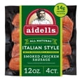 thumbnail image 1 of Aidells Italian Style Smoked with Mozzarella Cheese Chicken Sausage Links, 12 oz, 4 Count, 1 of 8