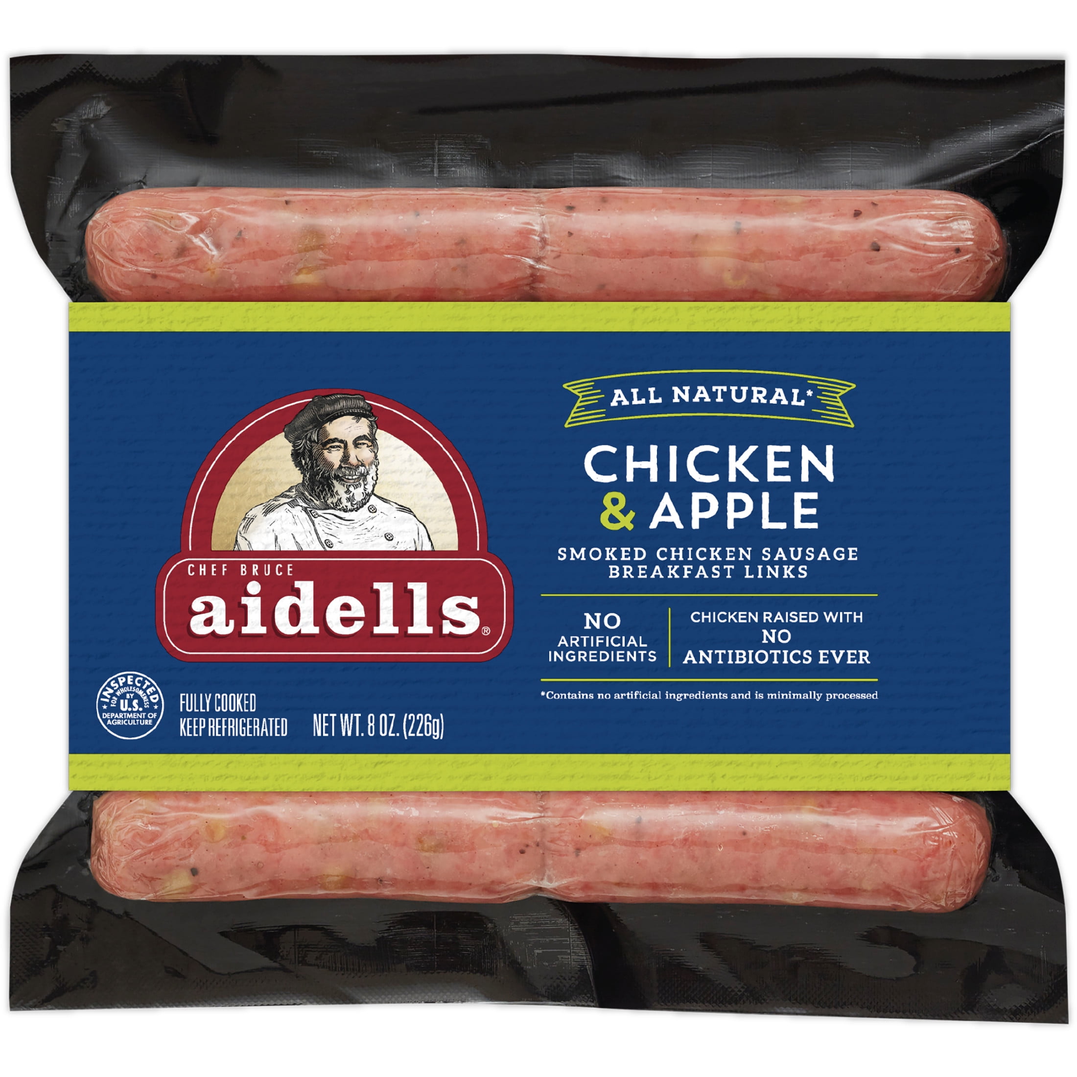 Aidells® Smoked Chicken & Apple Sausage Breakfast Links, 8 oz 10Ct