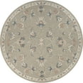 thumbnail image 1 of LR Home Aiden 7'3" Round Tan/Cream Floral Bloom Area Rug, 1 of 7