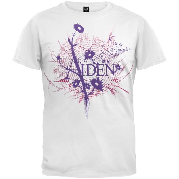 Aiden Men's Flowers Short Sleeve T Shirt
