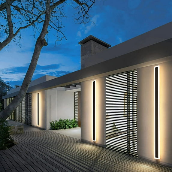 Aidenkid Dimmable LED Black Bedroom, Living Room Wall Sconce