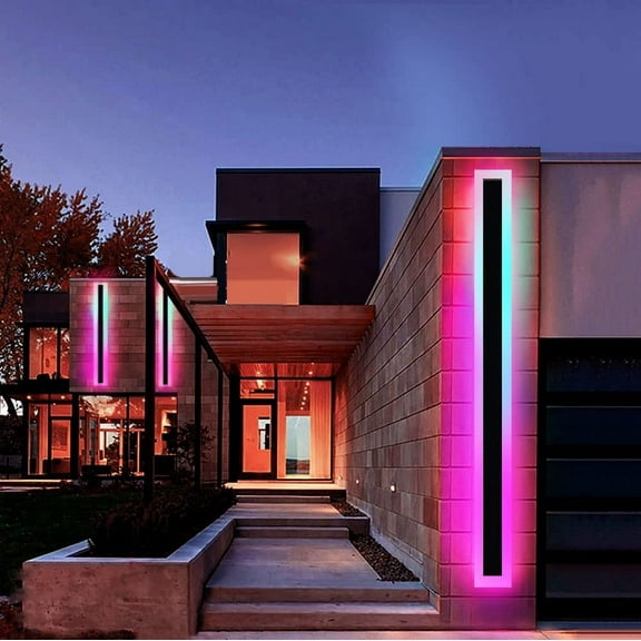 Aidenkid Modern Dimmable LED RGB Wall Sconce Wall Light