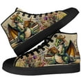 thumbnail image 1 of Aidianart Dragon High Top Shoes Mens High Top Canvas Sneakers Size 8, 1 of 5