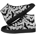 thumbnail image 1 of Aidianart Mens Bat High Top Shoes High Top Canvas Sneakers Size 11, 1 of 5
